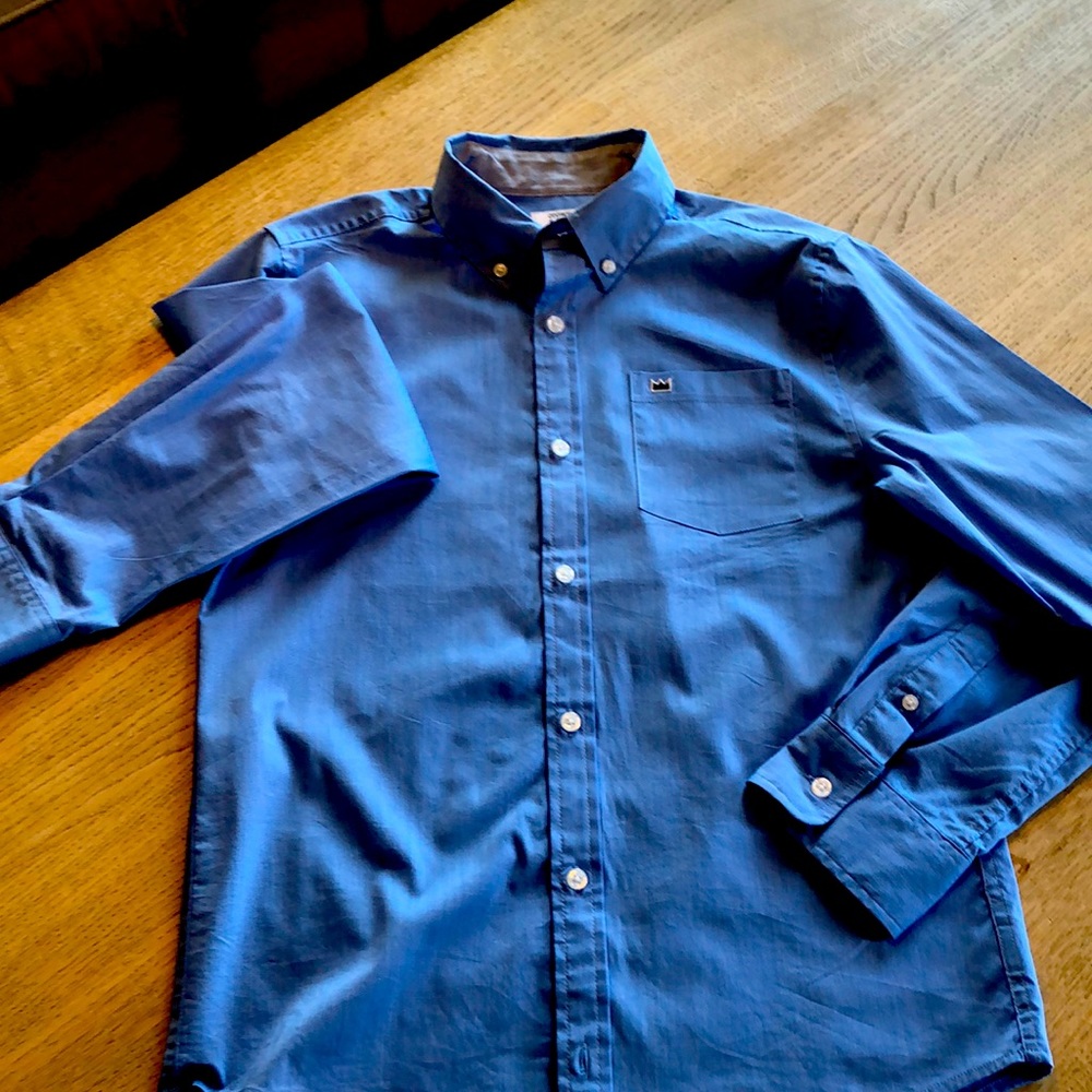 Chambray Blue Button Down
